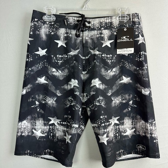 O’Neill Hyperfreak Independence Men’s 29 Board Shorts Stretch 20” Length - Picture 1 of 7